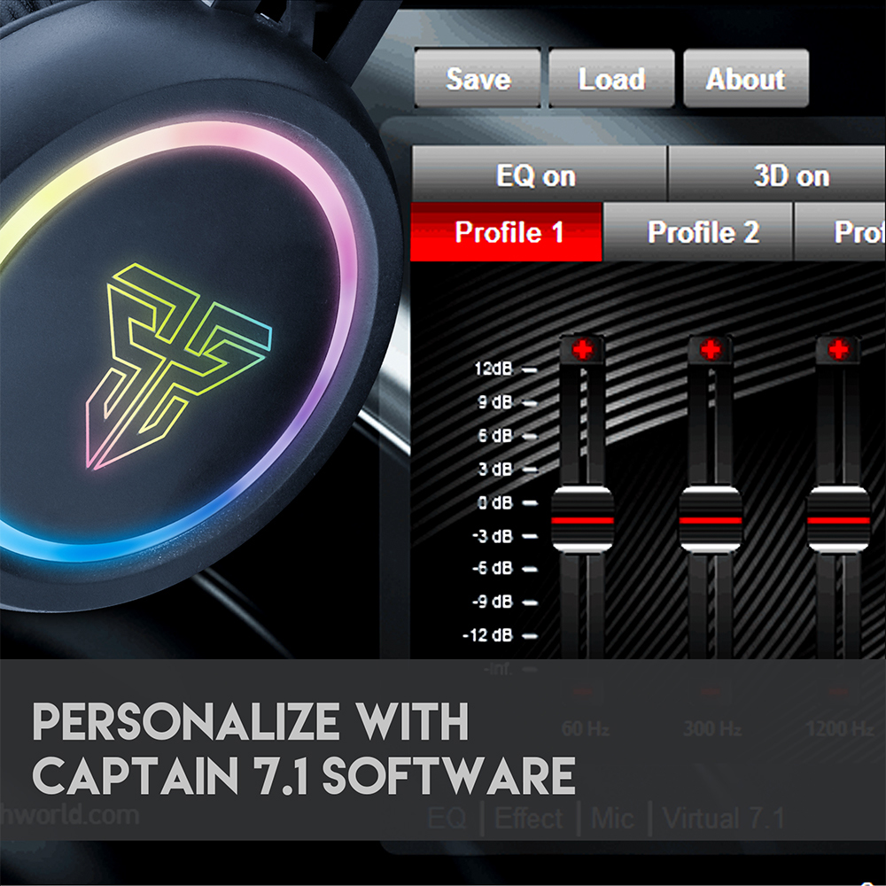 هدست FANTECH CAPTAIN 7.1 HG15 - Image 11