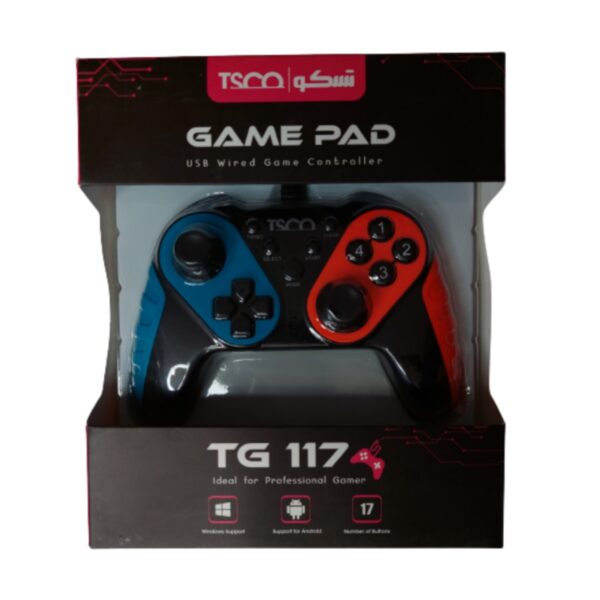 دسته بازی تسکو مدل TSCO TG 117 - Image 2