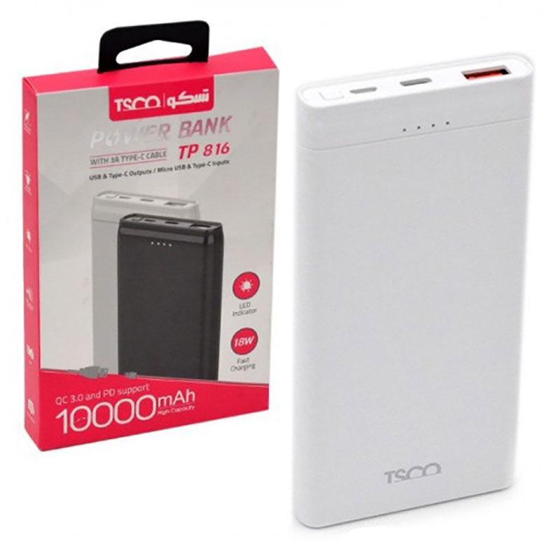 خرید پاور بانک 10 هزار تسکو مدل TP 815L - Image 2
