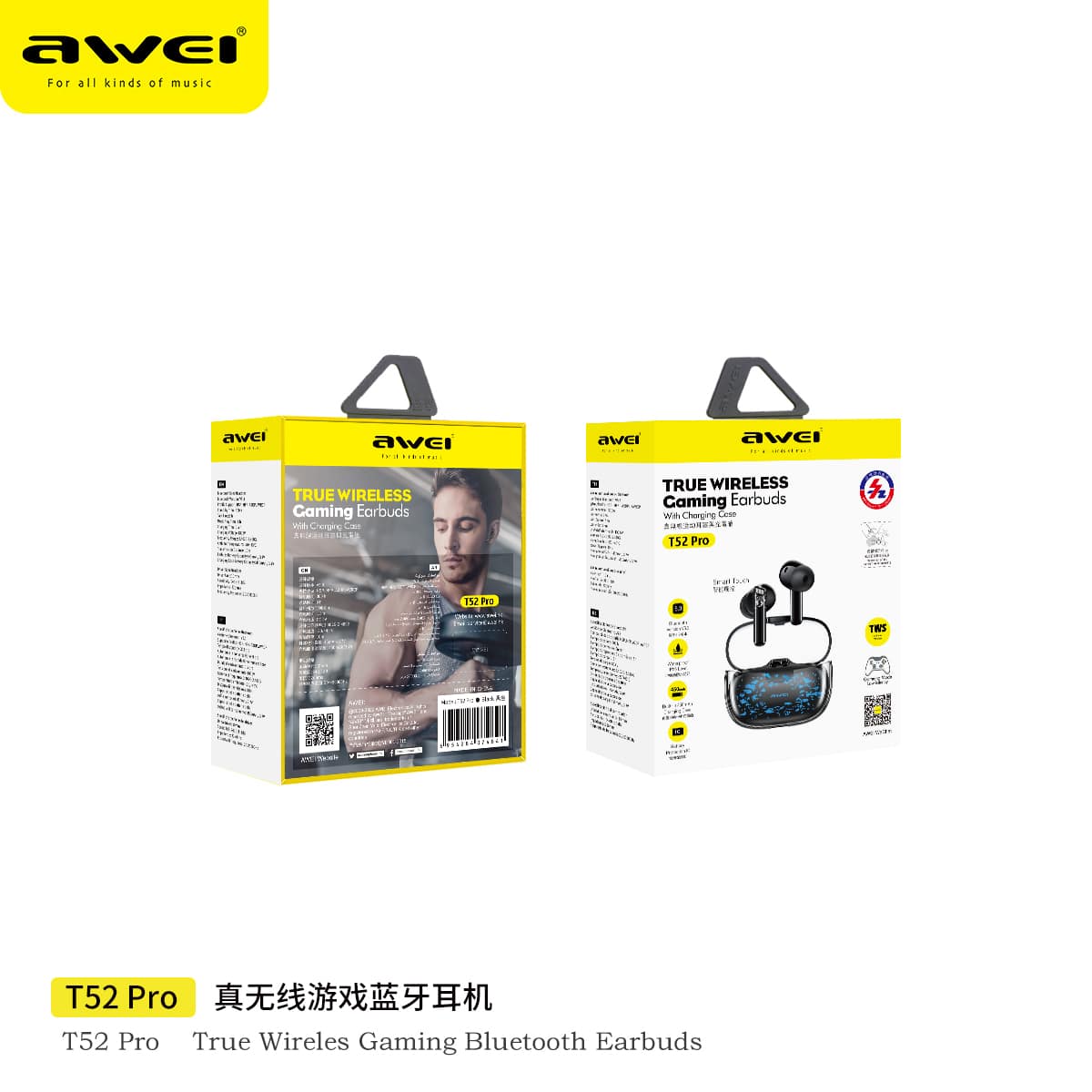خرید ایرفون AWEI مدل T52 pro - Image 9