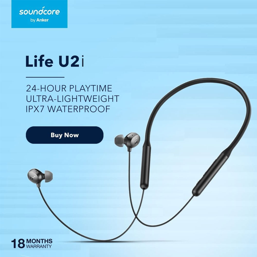 خرید هندزفری گردنی انکر Anker SoundCore LIFE U2i - Image 11