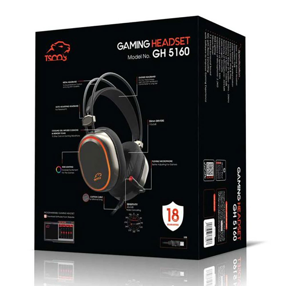 هدست گیمینگ تسکو مدل GH 5160 - Image 8